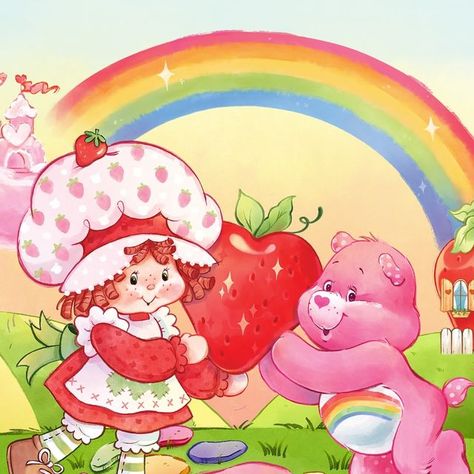 FYE - For Your Entertainment on Instagram: "Get ready for the ultimate blast from the past! Care Bears and Strawberry Shortcake are finally reuniting, and it feels so good!   This exciting collaboration is filled with sweet surprises - fans of all ages are in for a real treat! 🐻🍓💕 #berrybearybesties @carebears @strawberryshortcake" Strawberry Shortcake 90s, Strawberry Shortcake Pictures, Vintage Strawberry Shortcake, Vintage Strawberry, 90s Toys, 80s Cartoons, Rainbow Brite, Blast From The Past, Fairy Princess