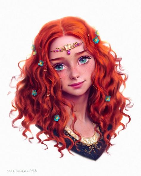 Merida From Brave, Sprinkles Art, Merida Brave, Bonnie Wright, Lily Evans, Disney Aesthetic, Short Break, Disney Lover