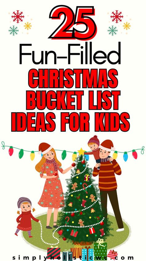 25 Unforgettable Couples christmas bucket list ideas Christmas Bucket List Ideas, Kids Christmas Activities, Movie Night For Kids, Christmas Movies List, Christmas Movie Night, Christmas Bucket List, Christmas Bucket, Bucket List Ideas, Christmas Events