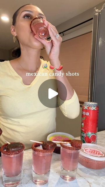 Yummy Shots, Candy Shots, Mexican Candy, Shot Recipes, Tamarindo, Arizona Tea, Party Drinks, Drinks, On Instagram