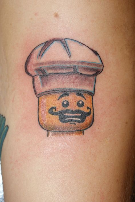 Chef Tattoo, Head Tattoo, Head Tattoos, School Tattoo, Drawing Inspo, Tattoos Ideas, Old School Tattoo, Jesus Fish Tattoo, Love Art