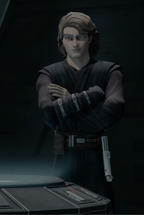 Anakin Skywalker The Clone Wars, Anakin The Clone Wars, Clone Wars Anakin Icon, Clone Wars Anakin, Anakin Clone Wars, Anakin Skywalker Clone Wars, Anakin Vader, Boring Day, Jedi Knight