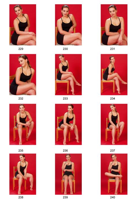 Lady Sitting On Chair, Action Model Poses, Poses In Chair Photography, Drawing Reference Photos Portraits, Poses Sitting Down On A Chair, Siting In Chair Pose, Sitting Fashion Poses, Chair Posing Ideas, Sitting Down Poses Chair