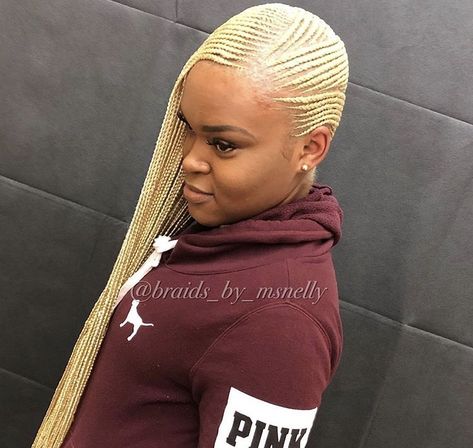 Beautiful Cornrows, Yarn Twists, Bob Box Braids Styles, Crown Braids, Scalp Braids, Lemonade Braids Hairstyles, Small Box Braids, Blonde Box Braids, Yarn Braids