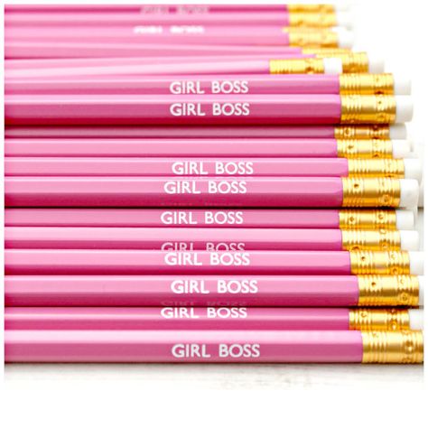 Pink Boss Babe Aesthetic, Birthday Gifts For Boss, Ideas For Birthday Gifts, Girl Boss Planner, Planner Desk, Boss Birthday Gift, Daily Doodles, Pink Luxury, White Foil