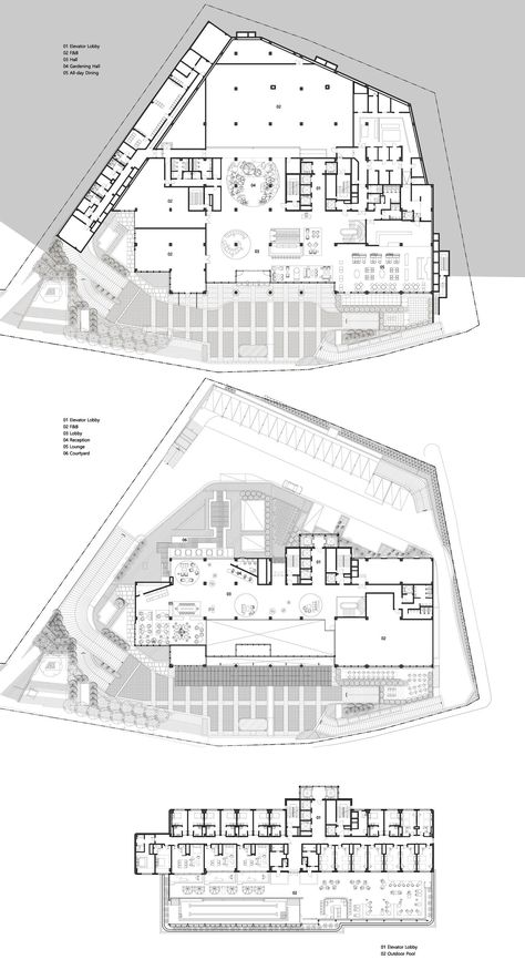 Dormitory Plan, Hotel Lobby Floor Plan, Seoul Itaewon, Lobby Floor Plan, Lobby Plan, Cafe Plan, Lobby Hotel, Hotel Floor Plan, Architecture Design Process