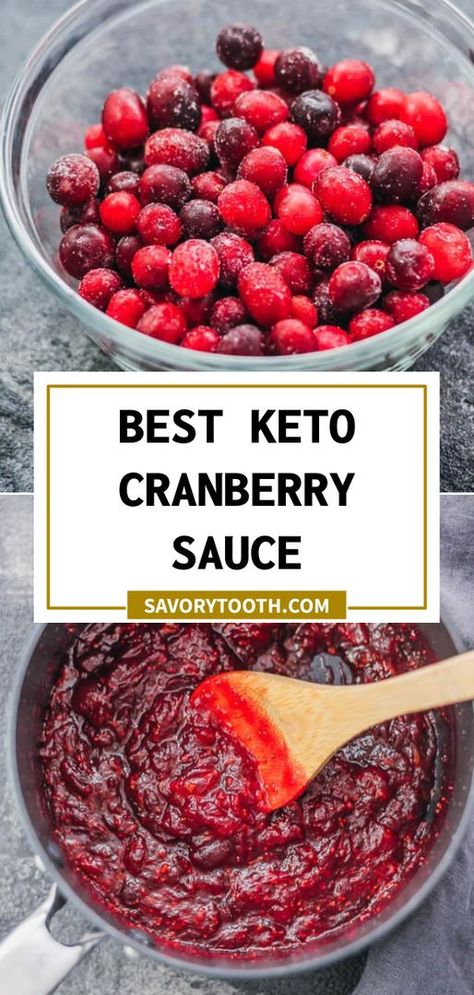 Keto Cranberry Sauce, Keto Cranberry, Turkey Gravy From Drippings, Low Carb Holiday Recipes, Keto Holiday Recipes, Low Carb Holiday, Keto Sauces, Low Carb Low Fat Recipes, Keto Christmas