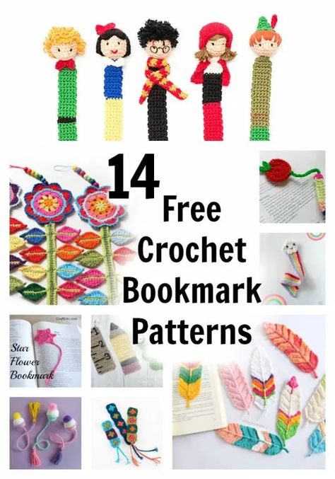 Crochet Patterns- 14 Bookmarks – Crochet Crocheted Bookmarks Free Patterns, Crochet Bookmarks Free Patterns Book Markers, Crochet Bookmarks Free Patterns Easy, Bookmarks Craft, Bookmarks Crochet, Crochet Bookmarks Free Patterns, Easy Crochet Bookmarks, Bookmarks Ideas, Marque-pages Au Crochet