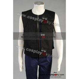 Star Wars ANH A New Hope Han Solo Vest Costume |  CosplaySky.com Han Solo Vest, The Witcher Movie, Captain America Star, Star Wars Han Solo, Cosplay Boy, Kim Possible, Costume Store, Han Solo, Hans Solo