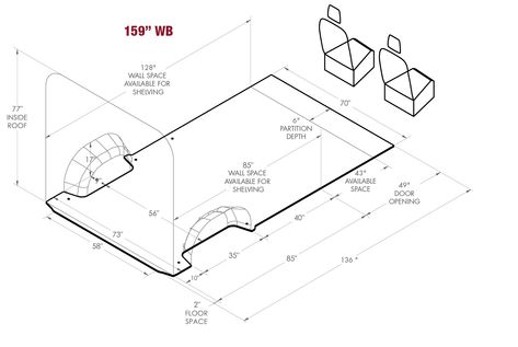 Ram ProMaster 159” Wheelbase Interior Dimensions Campervan Layout, Custom Camper Vans, Contents Layout, Plywood Floor, Ram Promaster, Interior Dimensions, Camper Vans, Floor Layout, House Of Dragons