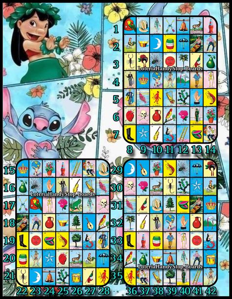 42 Lines Loteria Free Board #loteriahandystopboards #loteriaboards Loteria Boards Free, Loteria Boards, Loteria Cards, Wall Board, Money, Collage, Crochet, Pins, Quick Saves