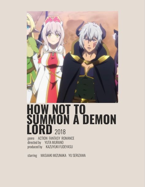 Demon Lord, Best Romance Anime, Anime Suggestions, Animes To Watch, Anime Printables, Good Anime To Watch, Anime Watch, Anime Titles, Anime Recommendations