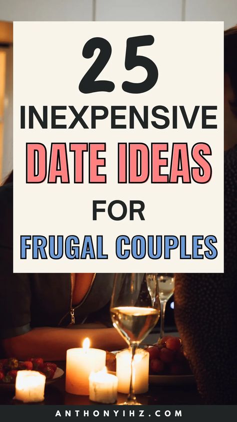 Do you want to save money while going on a date? Going on dates occasionally with your partner is a brilliant way to rekindle the spark of love between you two. Check out these 25 fun frugal date ideas for couples to save money. So if you need more ideas on cheap, free, or inexpensive date ideas this post also has a bucket list of date ideas on the cheap No Money Anniversary Ideas, Frugal Date Night Ideas, Inexpensive Date Ideas Couples, Low Budget Anniversary Ideas, Cheap Or Free Date Ideas, Budget Friendly Date Ideas, Inexpensive Date Night Ideas, Dates With Husband, Free Dates For Couples