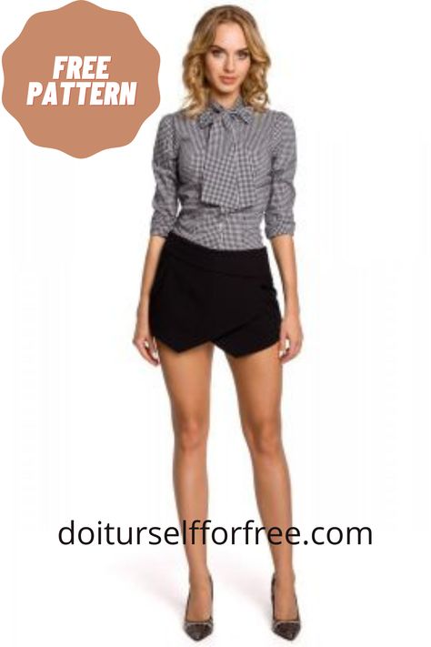 Discover an extensive collection of complimentary sewing patterns sourced globally at doiturselfforfree.com. Craft exquisite items for individuals of all ages, including children, babies, men, women, and even home decor—all at no cost. Access these free patterns conveniently in PDF format. Women's Shorts Sewing Pattern Free, Shorts Sewing Pattern Free, Shorts Sewing Pattern, Sewing Pants, Free Pdf Sewing Patterns, Short Pant, Free Pdf Pattern, Trendy Shorts, Making Waves