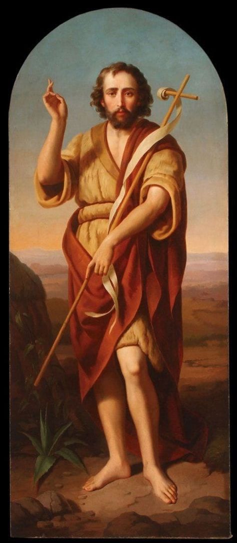 St John Baptist, Ancient Aesthetic, Academic Style, Saint John The Baptist, Apostle John, St John The Baptist, King Solomon, Mary And Jesus, Saint John