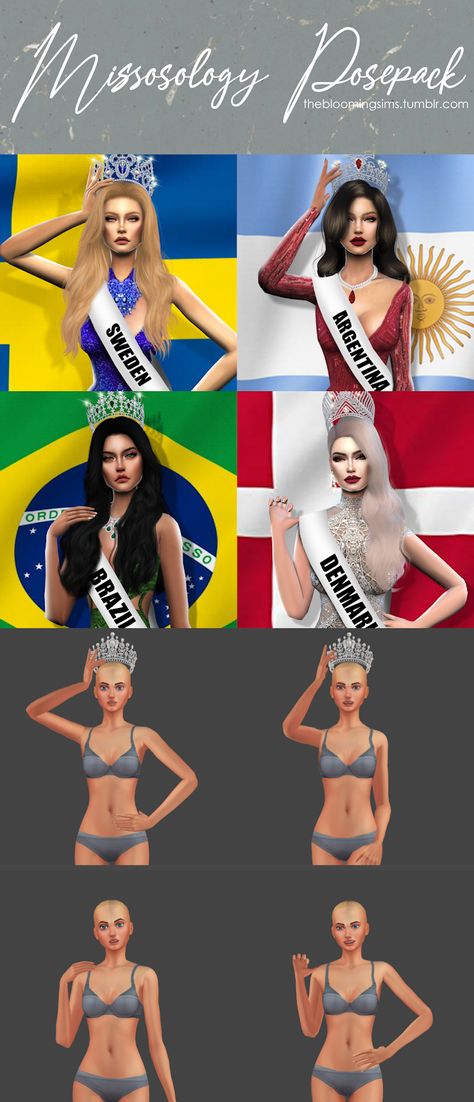 Sims 4 Pageant Poses, Sims 4 Pageant Cc, Sims 4 Cc Model Clothes, The Sims 4 Pose, Sims 4 Cc Poses, Sims4 Poses, Sims 4 Poses, New Pose, 4 Poses