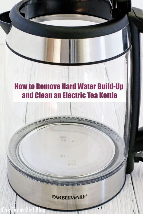 Cleaning Electric Kettle, How To Clean A Tea Kettle, How To Clean Electric Kettle, How To Remove Hard Water Build Up, Kettle Cleaning Hacks, Clean Electric Kettle, Clean Kettle, Kitchen Reference, Emergency Hacks