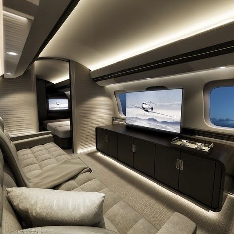 Bombardier Global 7500 Interior Design Jets Privés De Luxe, Executive Jet, Private Jet Interior, Jet Privé, Luxury Jets, Luxury Private Jets, Aircraft Interiors, Private Plane, Yacht Interior