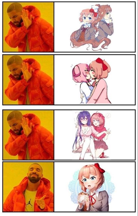 Doki Doki Literature Club Best Ship, Change My Mind, Good Anime To Watch, Novel Games, Rei Ayanami, Doki Doki, Anime Jokes, Literature Club, Yandere Simulator