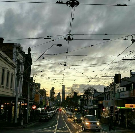 Swan Street, Richmond. Melbourne in the background Richmond Melbourne, 2024 Vision, Melbourne, Australia