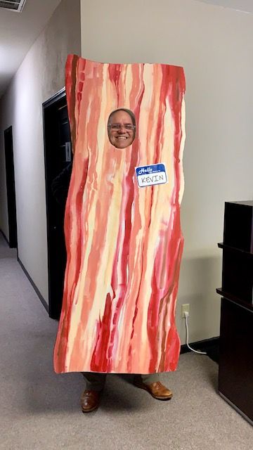 Kevin Bacon costume Bacon Costume, Pig Costumes, Kevin Bacon, Sorority Big Little, Halloween Stuff, Halloween 2019, Sorority, My Name, Halloween Costume