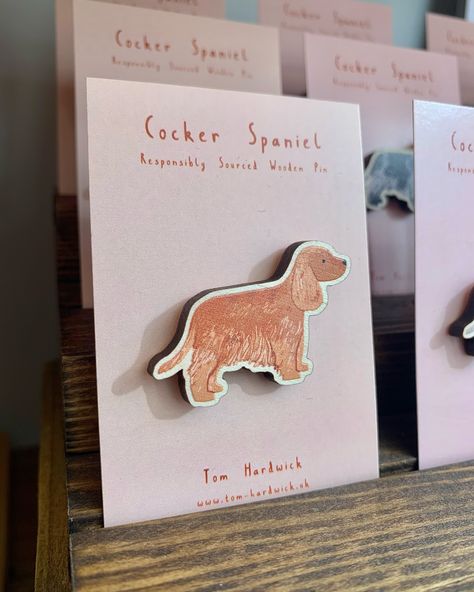 Have we got your dogs breed? 🩶 Absolutely love these new wooden pin badges. Made from sustainably sourced, fast growing birch plywood A lovely gift idea for any dog owner - I’m over the moon every time someone buys me something with a golden retriever on 🐾 A Golden Retriever, Dog Owner, Fast Growing, Over The Moon, Handmade Design, Birch Plywood, Pin Badges, Dog Owners, Lovely Gift