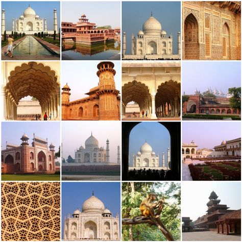 8 Famous Places to Visit in Agra, India Agra Fort, Mughal Architecture, Famous Monuments, Visit India, Agra India, India Tour, Tourist Places, Famous Places, Incredible India