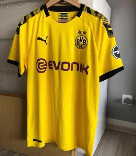 Borussia Dortmund home 2019-2020 Dortmund Jersey, Fifa Qatar, Football Jersey Outfit, Football Uniform, Jersey Outfit, Girly Shoes, Football Kits, Borussia Dortmund, Team Shirts