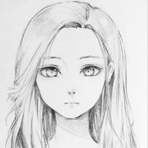 Anime Face Art, Anime Face Drawing, Girl Face Drawing, Drawing Face Expressions, Girl Drawing Sketches, Beauty Art Drawings, Easy Drawings Sketches, Anime Drawings Tutorials, Book Art Drawings