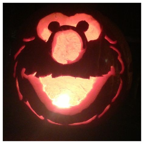 #Elmo #Pumpkin #Carving #sesame #street #halloween Pumpkin Carving Ideas Elmo, Elmo Pumpkin, Thanksgiving Crafts Decorations, Cute Halloween Decor, Creative Pumpkin Painting, Pumpkin Carving Kits, Halloween Pumpkin Carving Stencils, Carving Stencils, Baby Pumpkin