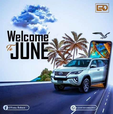 Happy new month, JUNE TEMPLATE Happy New Month Of June, Happy New Month June, New Month June, Happy New Month, Month Of June, New Month, Happy New, Template Design, Design