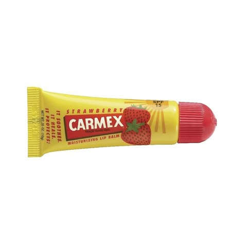 Carmex Lip Balm Strawberry, Carmex Strawberry, Carmex Lip Balm, Lip Treatments, Strawberry Lip Balm, روتين العناية بالبشرة, Moisturizing Lip Balm, Aftershave, Makeup Items