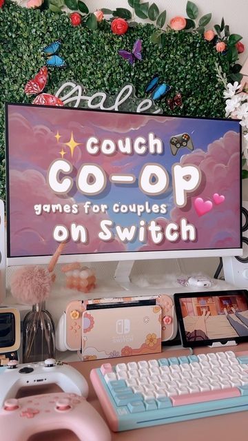 Bf And Gf Gaming Setup, Cozy Games For Nintendo Switch, Nintendo Switch Multiplayer Games, Free Nintendo Switch Game Codes, Nintendo Switch Puzzle Games, Multiplayer Switch Games, Good Nintendo Switch Games, Video Games For Couples, Fun Switch Games