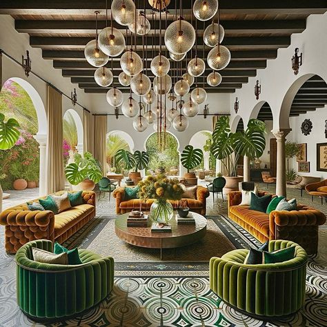 🇲🇽 My @giLherrera twist of Modern Mexican Hacienda Boutique Hotel Lounge Area/Master Suite (requested by client) with a VERY Merida VIBE!! Without a doubt one of my favorite places (want more?) . . At CoLores Decor Our team is constantly experimenting with textures & “WOW” styles for a UNIQUE statement design for any room…Introducing TOP 🇲🇽 MeXican Artisan Design & CATAPULTING our culture’s Talent through the vision of our founder, GiL Herrera @giLherrera ♥️ . You think you know MeXican Artis... Mexico Interior Design Living Room, High End Mexican Restaurant, Latino Interior Design, Mexican Resort Decor, Boutique Hotel Decor, Modern Mexican Interior Design, Hotel Lounge Design, Hotel Lounge Area, Modern Mexican Hacienda