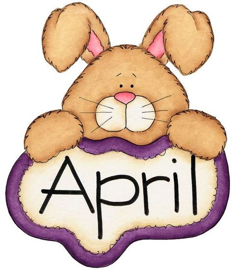 April Clipart, April Easter, Hello April, Finger Plays, Easter Clipart, Easter Art, Cute Clipart, Smart Board, Digi Stamps