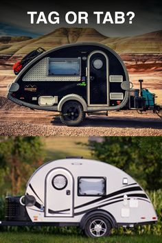 Are you ready to join the #nuCampFamily and the teardrop camper lifestyle? Well, you have options. Take a look at this blog we put together to help you decide between our iconic TAG and TAB teardrop campers. #TeardropCampers Tab Camper Teardrop Trailer, Teardrop Trailer Camping Hacks, Teardrop Camper Hacks, Tab Camper, Camper Lifestyle, Teardrop Trailer Camping, Teardrop Camper Interior, Travel Vehicles, Mini Campers