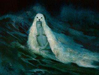 Mythological Gospel Selkie Story, Selkie Art, Water Witchcraft, Mother Energy, Elegant Bohemian, Celtic Mythology, Mermaids And Mermen, German Art, Mythology Art