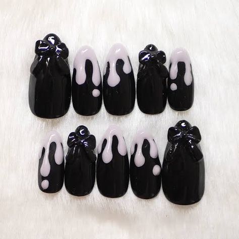 Blk Nails, Finger Art, Jirai Kei, Claw Nails, Really Cute Nails, Soft Nails, Nails 2020, Cat Eye Nails, Kawaii Nails