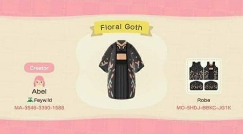 Acnh Cyberpunk Clothes, Goth Acnh Codes Clothes, Goth Animal Crossing Outfit Codes, Pastel Goth Animal Crossing Island, Goth Animal Crossing Outfit, Acnh Witchy, Goth Eyebrows, Animal Crossing Town Tune, Acnh Fashion