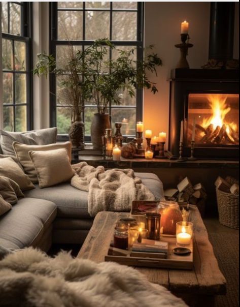 Romantic Home Decor Cozy Living Rooms, Living Room Inspiration Transitional, Moody Living Room Colors, Cozy Living Room Wall Colors, Green Wood Living Room, Moody Earthy Living Room, Classy Apartment Decor, Moody Living Room Ideas, Cozy Earthy Living Room