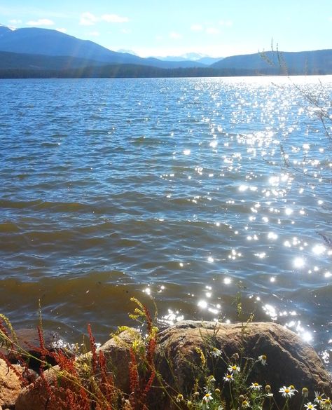 Water Reference, Grand Lake Colorado, Lake Vacation, Grand Lake, Lake Photos, Splash Page, Lake Art, Lake Water, Lake Sunset