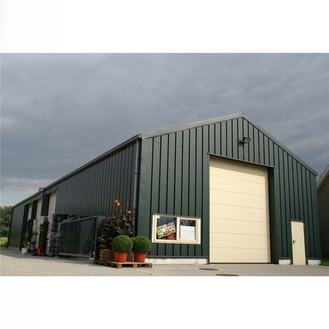 Low Cost Industrial Shed Designs Prefab Steel Metal Frame Workshop Shed - Buy Metal Workshop Shed,Steel Metal Workshop,Industrial Shed Product on Alibaba.com Industrial Shed Design Exterior, Industrial Shed Design, Warehouse Design Exterior, Shed Designs, Metal House Plans, Workshop Shed, Industrial Sheds, Steel Structure Buildings, Steel Sheds