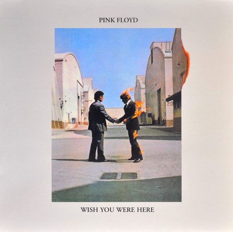 Pink Floyd - Wish You Were Here Pink Floyd Album Covers, Storm Thorgerson, Pink Floyd Albums, Pochette Album, Lp Cover, Great Albums, Wish You Were Here, Best Albums, Metal Gear Solid