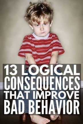 13 Logical Consequences that Actually Work | Enforcing logical consequences in the classroom and at home is a fabulous way for teachers to encourage good classroom behavior and parents to get kids to behave without yelling, but knowing HOW to use logical consequences (and how to implement them successfully) can be tricky. We’re sharing our best positive parenting tips and 13 logical consequences that actually work! Logical Consequences, Education Positive, Confidence Kids, Child Rearing, Bad Behavior, Smart Parenting, Mentally Strong, Classroom Behavior, Parenting 101