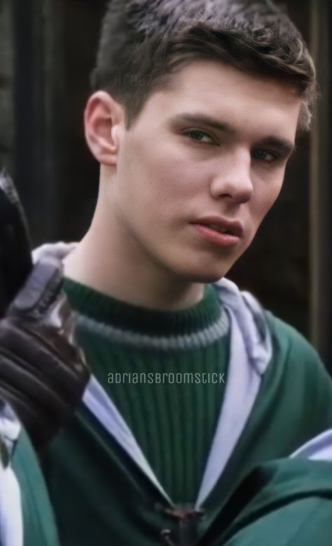 #adrianpucey #harrypotter #hogwarts #slytherin Adrian Pucey Fanart, Adrian Pucey Fan Cast, Adrien Pucey, Slytherin Fanart, Adrian Pucey, Hogwarts Quidditch, Harry Potter Toms, Hogwarts Slytherin, Script Doctor