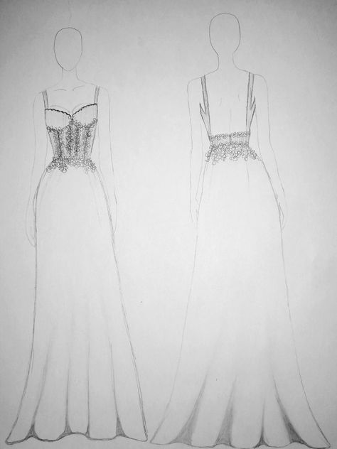 Low Back Corset, Grad Dinner, Corset Lace Dress, Low Back Wedding Gowns, Renewal Dress, Vow Renewal Dress, Lace Corset Dress, Gown Drawing, Wedding Corset