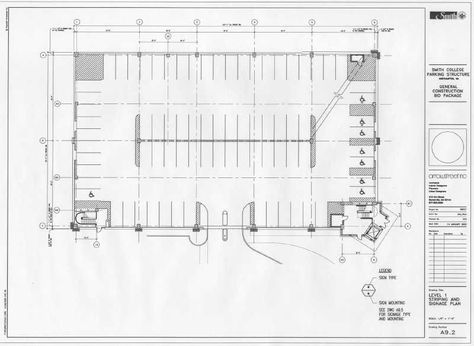 Parking Lot Plan Architecture, Underground Garage Plan, Underground Parking Design, Underground Parking Plan, Basement Parking Plan, Parking Layout, Ramps Architecture, Parking Plan, Basement Parking