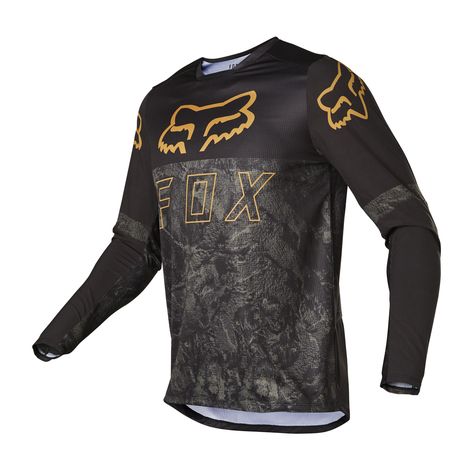 Fox Racing Legion LT Mens Enduro Jersey - Camo  Fox Racing. Fox Clothes, Fox Man, Riding Shirts, The Legion, Mulberry Silk Fabric, Fox Racing, Black Camo, Collar Designs, Famous Brands