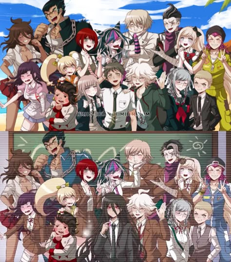 Danganropa All Characters, Nekomaru Nidai Fanart, Izuru Kamukura, Goodbye Despair, Danganronpa Game, Danganronpa Funny, Danganronpa 1, Danganronpa 2, Super Danganronpa