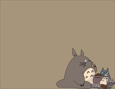 My Neighbor Totoro - anime, brown, may, my neighbor totoro Totoro Wallpaper, Wallpapers, Wall, Animals